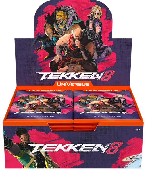 Universus Ufs Card Game: Tekken Booster Box Display 24 Packs