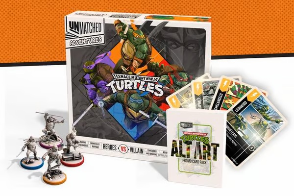 Unmatched Adventures: Teenage Mutant Ninja Turtles Board Game