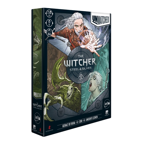 Unmatched: The Witcher Steel And Silver Board Game