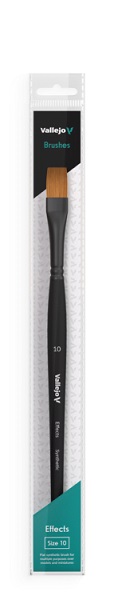 Vallejo Brush Flat Synthetic Hair No 10