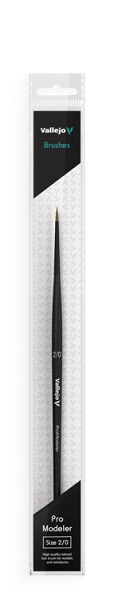 Vallejo Brush Round Natural Hair No