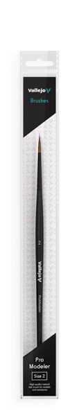 Vallejo Brush Round Natural Hair No