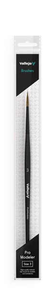 Vallejo Brush Round Natural Hair No