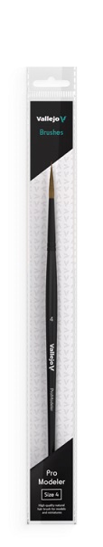 Vallejo Brush Round Natural Hair No