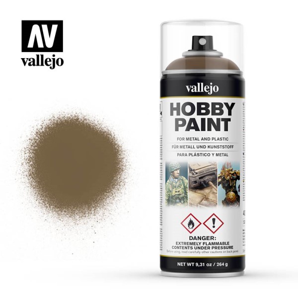Vallejo Hobby Paint Primer Sprays: English Uniform 400ml