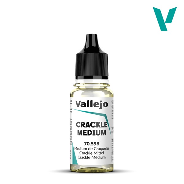 Vallejo Maling Auxiliaries: Crackle Medium 17ml