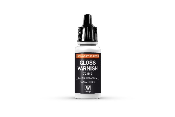 Vallejo Maling Auxiliaries: Gloss Varnish 17ml