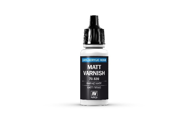 Vallejo Maling Auxiliaries: Matt Varnish 17ml
