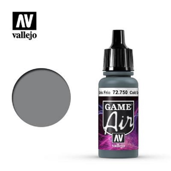 Vallejo Maling Game Air: Cold Grey 17ml