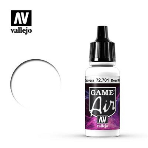 Vallejo Maling Game Air: Dead White 17ml