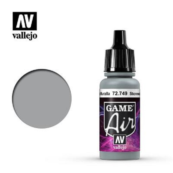 Vallejo Maling Game Air: Stonewall Grey 17ml