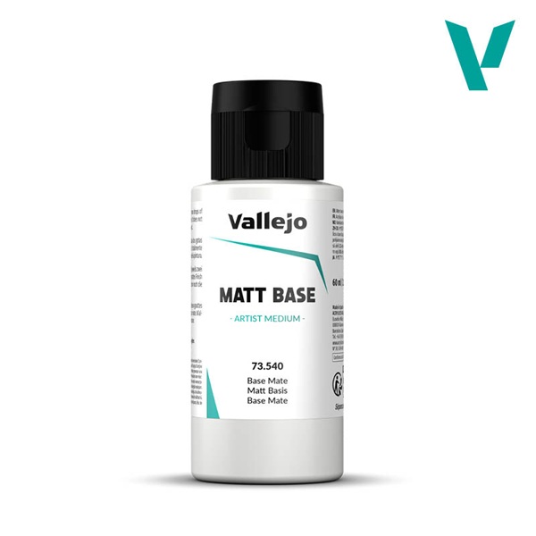 Vallejo Maling Game Color: Auxiliary Products Matt Base 60ml