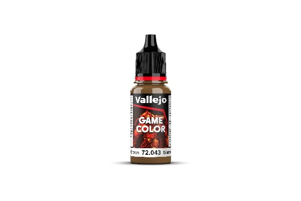 Vallejo Maling Game Color: Beasty Brown 17ml