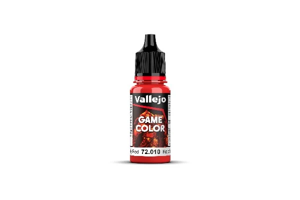 Vallejo Maling Game Color: Bloody Red 17ml