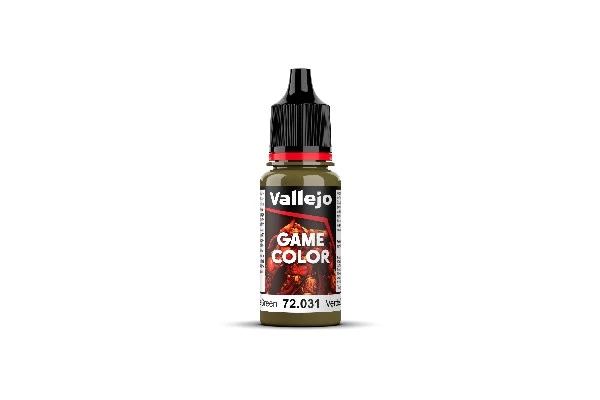 Vallejo Maling Game Color: Camouflage Green 17ml