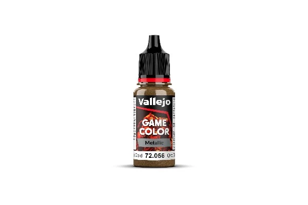 Vallejo Maling Game Color: Glorious Gold 17ml