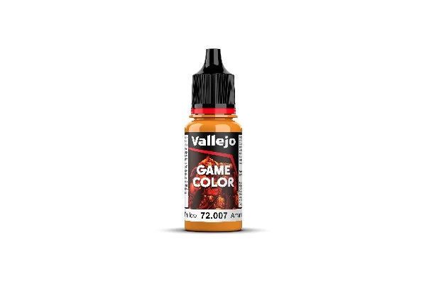Vallejo Maling Game Color: Gold Yellow 17ml