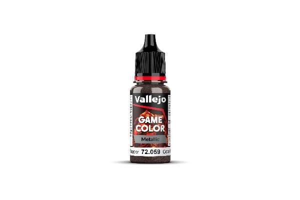 Vallejo Maling Game Color: Hammered Copper 17ml