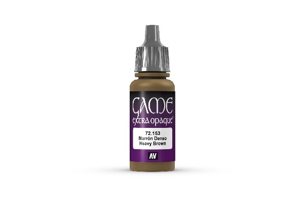 Vallejo Maling Game Color: Heavy Brown 17ml