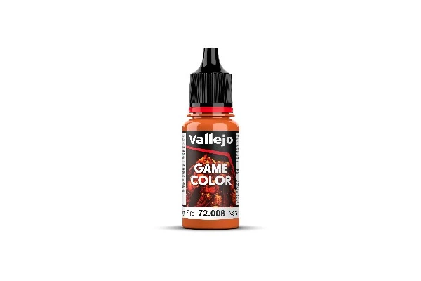 Vallejo Maling Game Color: Orange Fire 17ml