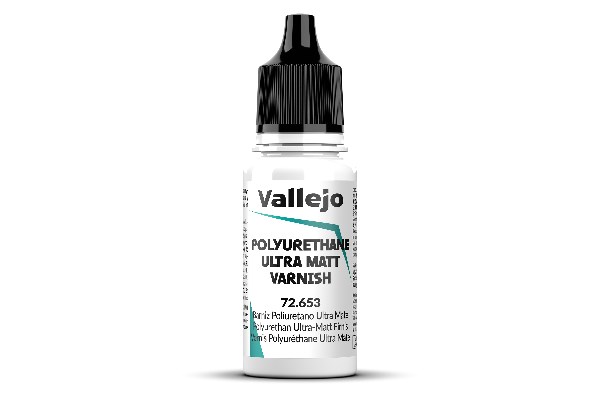 Vallejo Maling Game Color: Polyurethane Ultra Matt Varnish 18ml