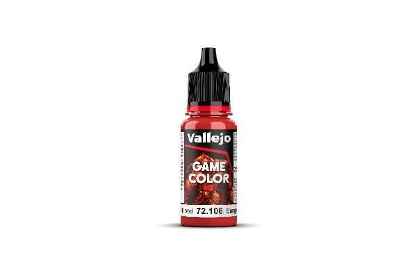 Vallejo Maling Game Color: Scarlet Blood 17ml