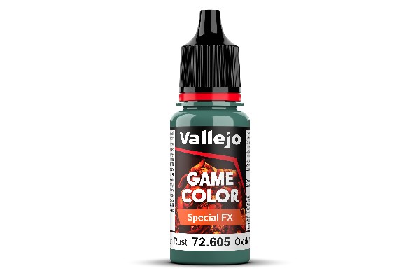 Vallejo Maling Game Color: Special Fx  Effects  Green Rust 18ml