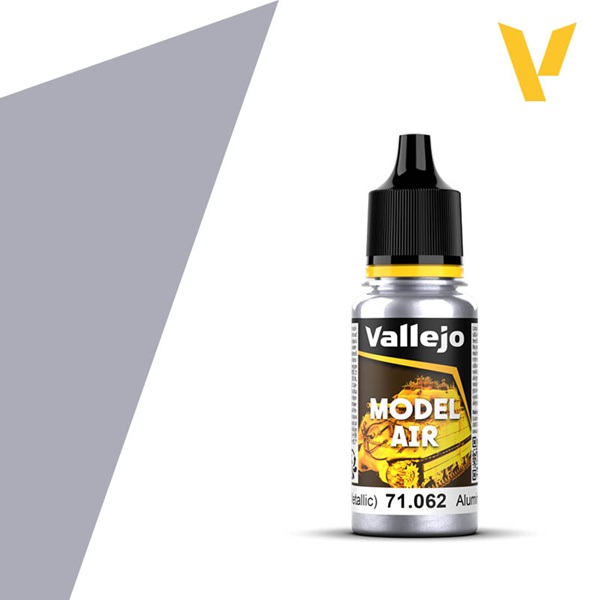 Vallejo Maling Model Air: Aluminum  Metallic  17ml