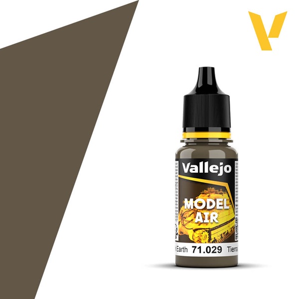 Vallejo Maling Model Air: Dark Earth 17ml