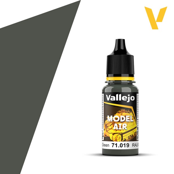 Vallejo Maling Model Air: Dark Green Ral6007 17ml