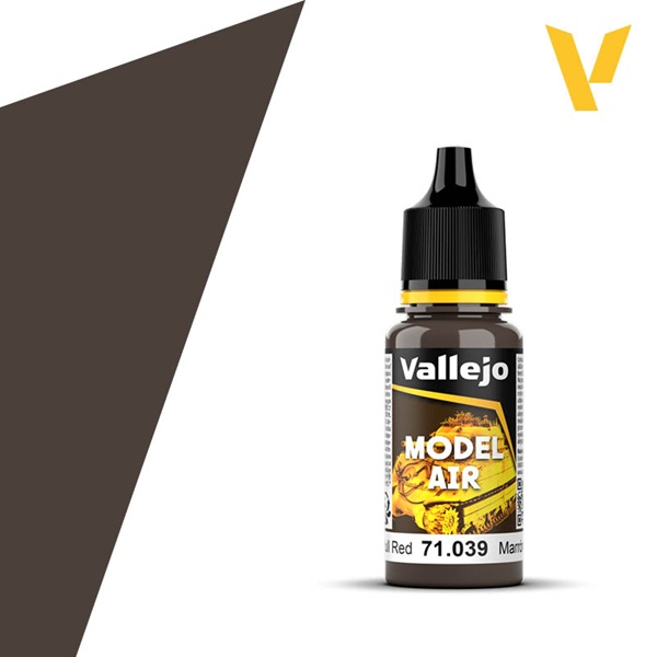 Vallejo Maling Model Air: Hull Red 17ml
