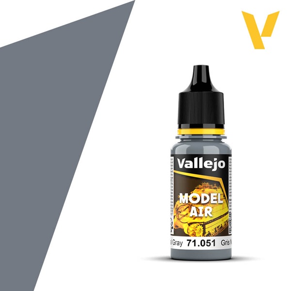 Vallejo Maling Model Air: Neutral Gray 17ml