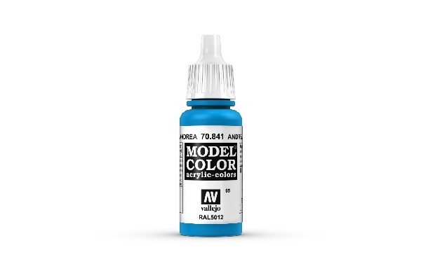 Vallejo Maling Model Color: Andrea Blue 17ml