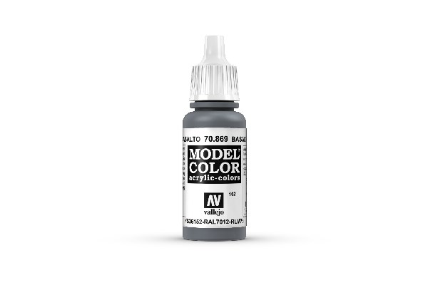 Vallejo Maling Model Color: Basalt Grey 17ml