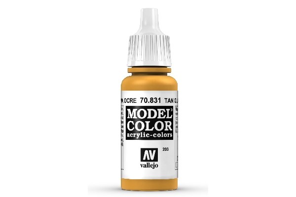 Vallejo Maling Model Color: Glaze Tan Glaze 17ml