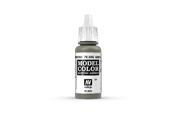 Vallejo Maling Model Color: Green Grey 17ml