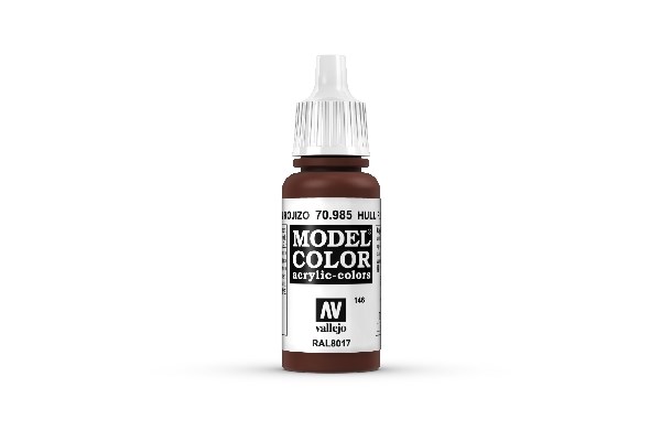 Vallejo Maling Model Color: Hull Red 17ml