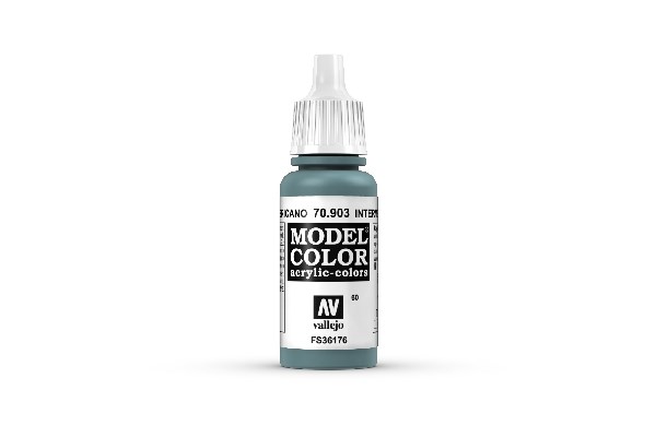 Vallejo Maling Model Color: Intermediate Blue 17ml