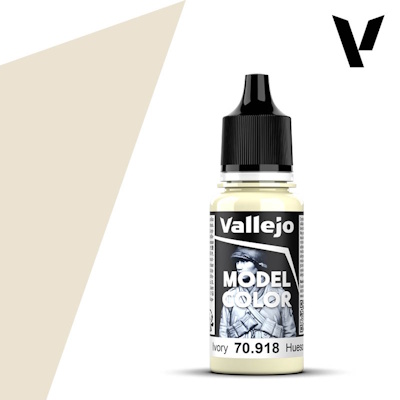 Vallejo Maling Model Color: Ivory 18ml