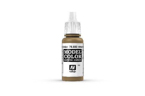 Vallejo Maling Model Color: Khaki Grey 17ml
