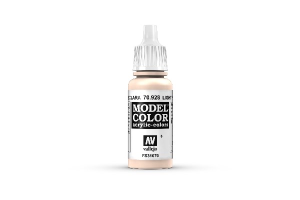 Vallejo Maling Model Color: Light Flesh 17ml