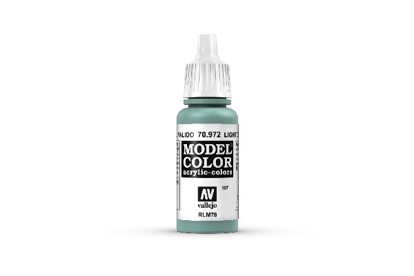 Vallejo Maling Model Color: Light Green Blue 17ml