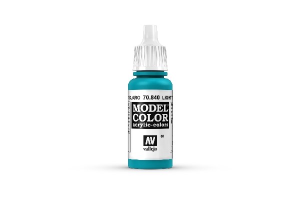 Vallejo Maling Model Color: Light Turquoise 17ml