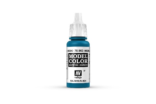Vallejo Maling Model Color: Medium Blue 17ml