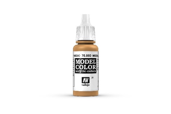 Vallejo Maling Model Color: Medium Flesh Tone 17ml