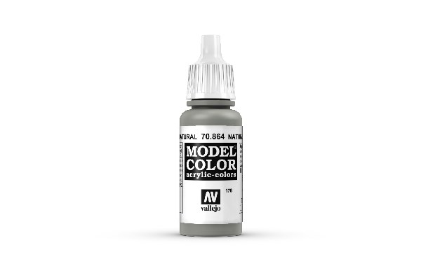 Vallejo Maling Model Color: Natural Steel 17ml