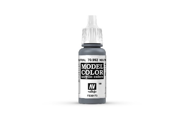 Vallejo Maling Model Color: Neutral Grey 17ml