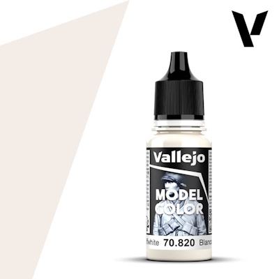 Vallejo Maling Model Color: Off-white 18ml