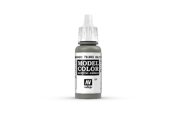 Vallejo Maling Model Color: Oily Steel 17ml