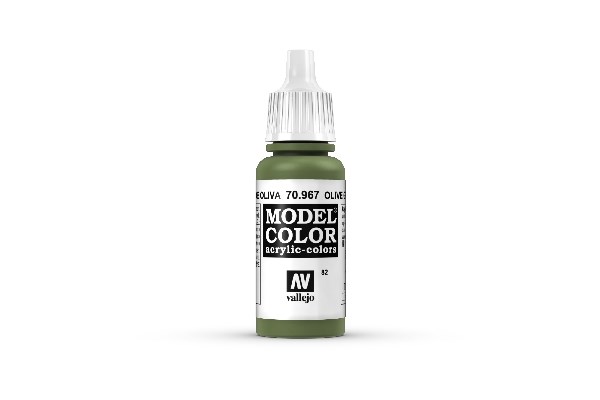 Vallejo Maling Model Color: Olive Green 17ml